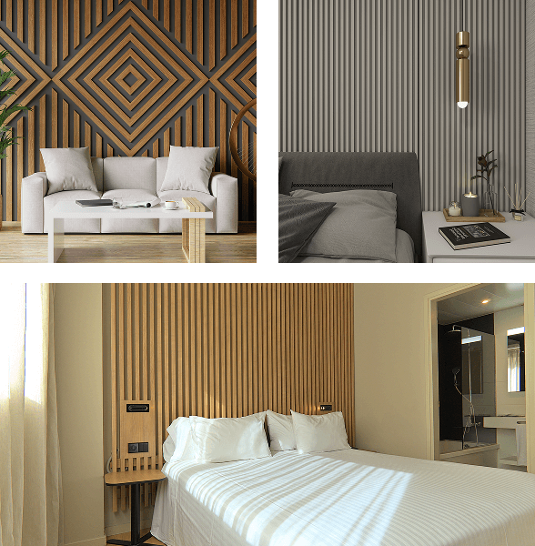 Proyectos con paneles decorativos 1