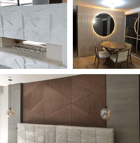 Proyectos con paneles decorativos 2